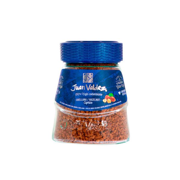 Café Juan Valdez Avellana Liofilizado 95gr