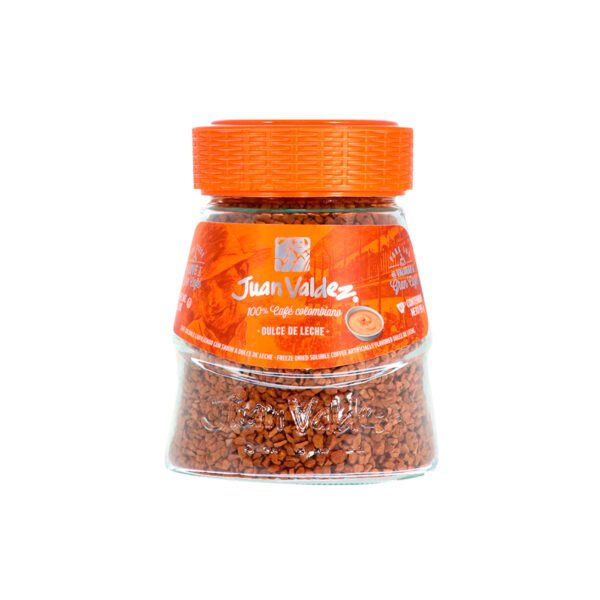 Café Liofilizado Juan Valdez 95gr Sabor Dulce de Leche