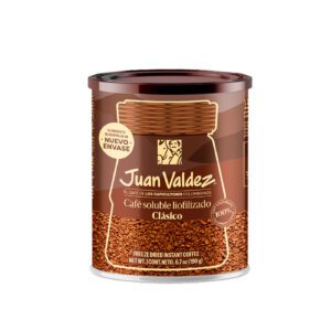 Café Liofilizado Juan Valdez 190gr Clásico Lata
