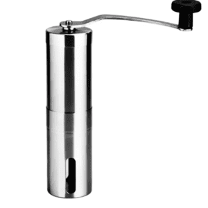 Molinillo de Café Manual Autopropulsado de Acero Inoxidable