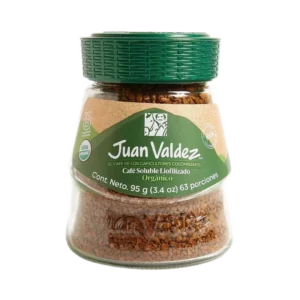 Café Juan Valdez Orgánico Liofilizado 95gr